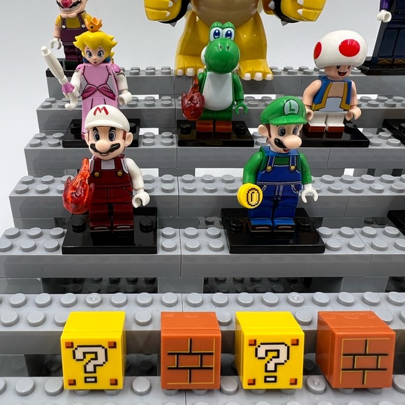 10 Super Mario Bros Custom Minifigures, Mini Figures, - Picture 9 of 14